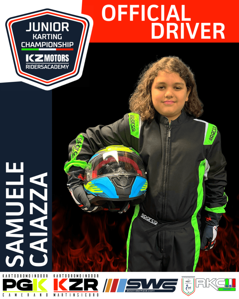 samuele_caiazza_pilota_junior_karting_championship
